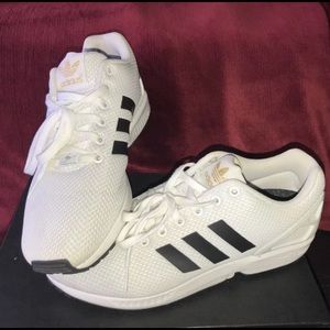 Adidas Torsion ZX Flex White W/ Black Stripes